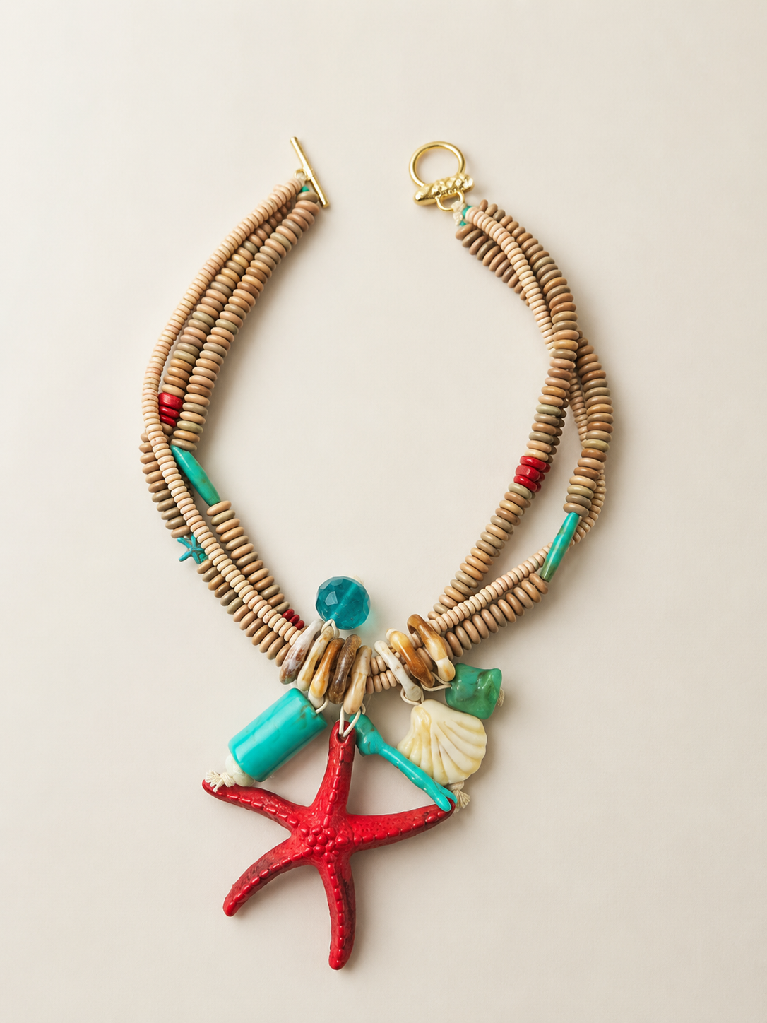 Beach Club Starfish Necklace
