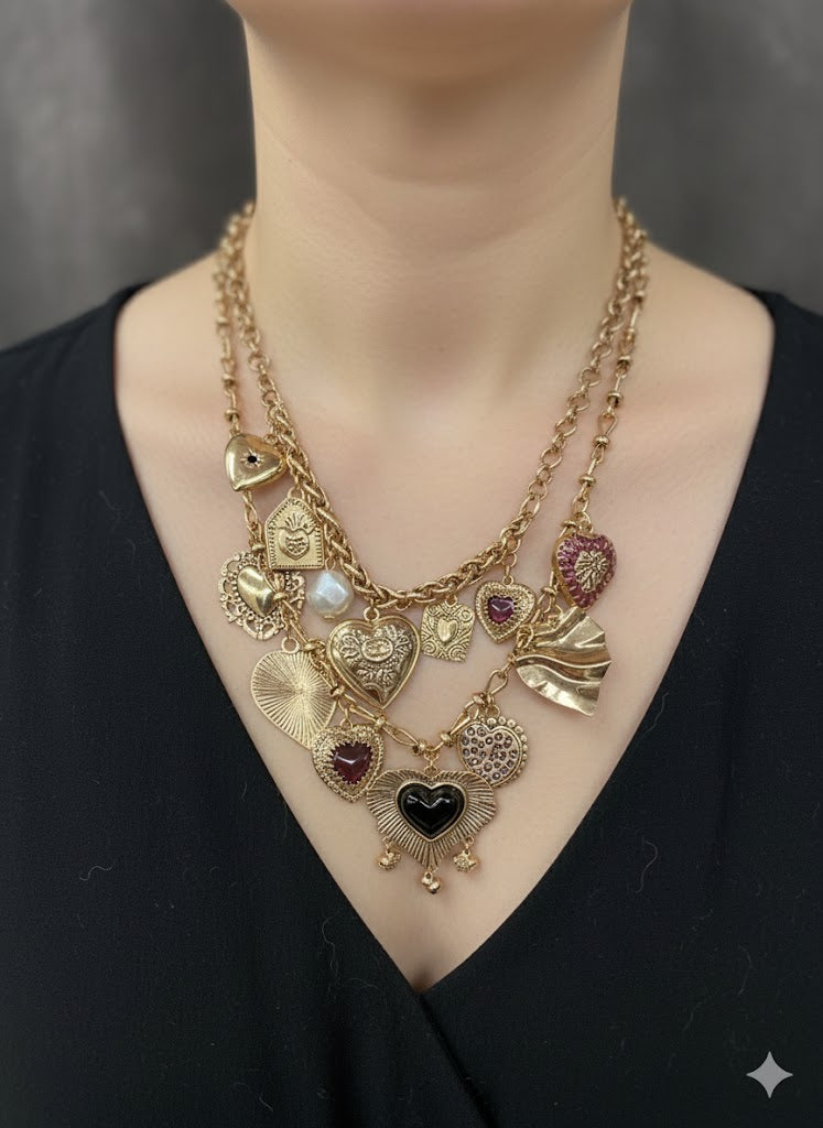 Cupid Necklace - Gold