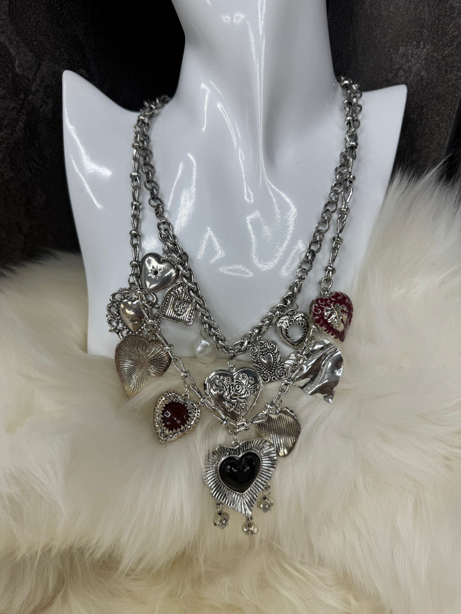 Cupid Necklace - Silver