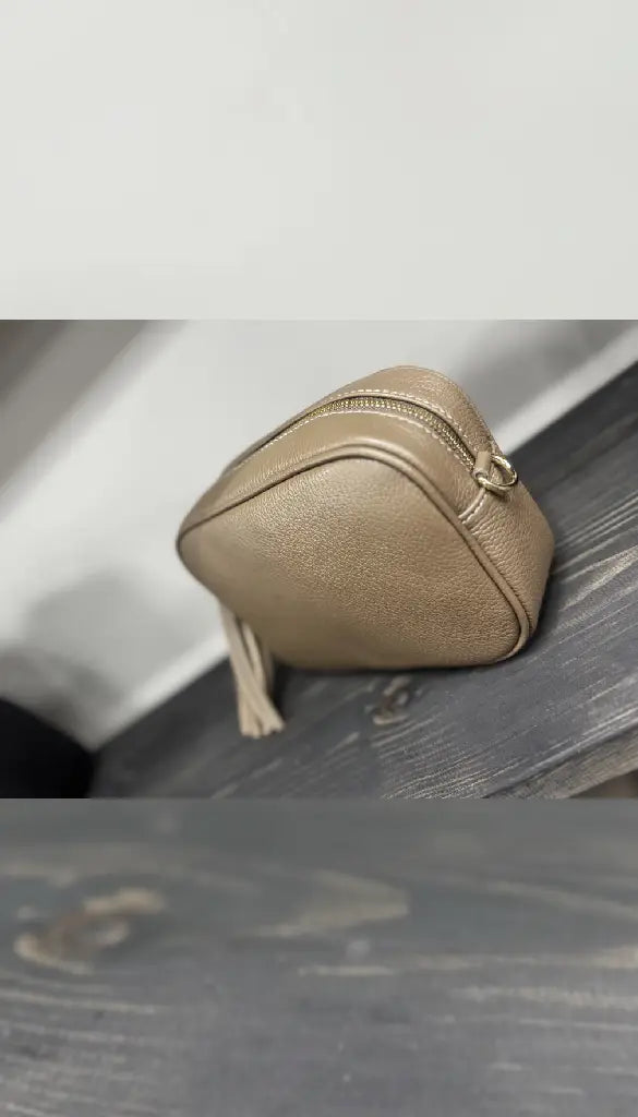 Tassle Crossbody Bag - Bronze