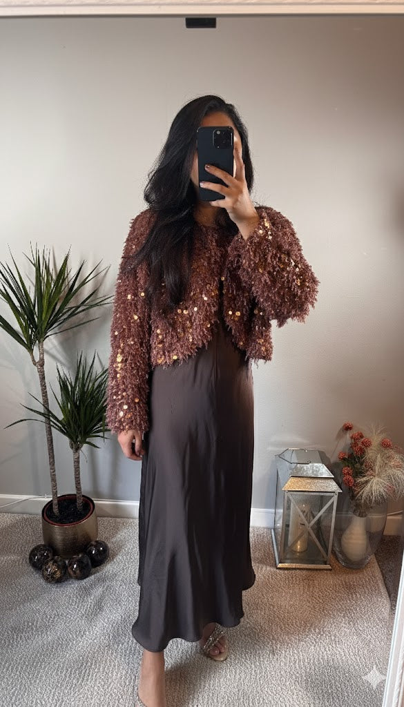 Isabella Sequin Jacket – Coco