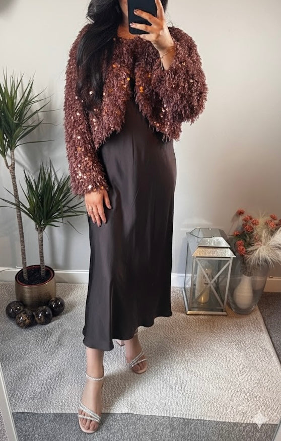 Isabella Sequin Jacket – Coco