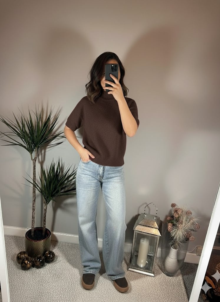 Roya Jumper – Chocolate