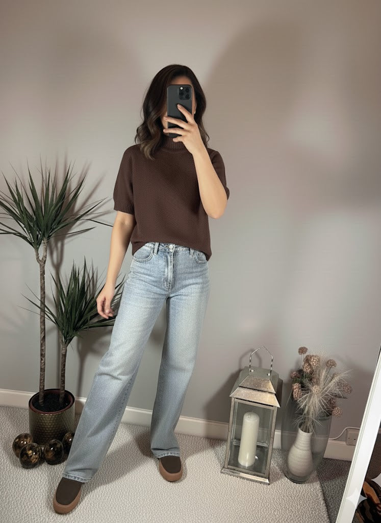 Roya Jumper – Chocolate