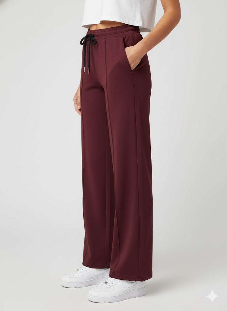 Lucia Joggers – Burgundy