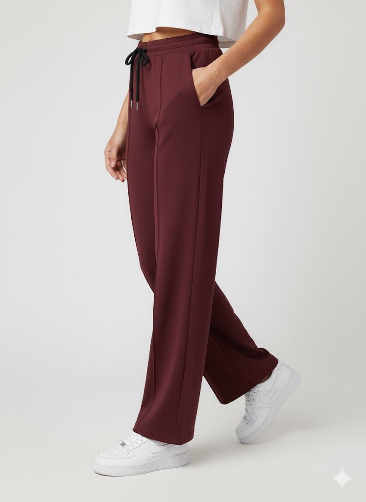 Lucia Joggers – Burgundy
