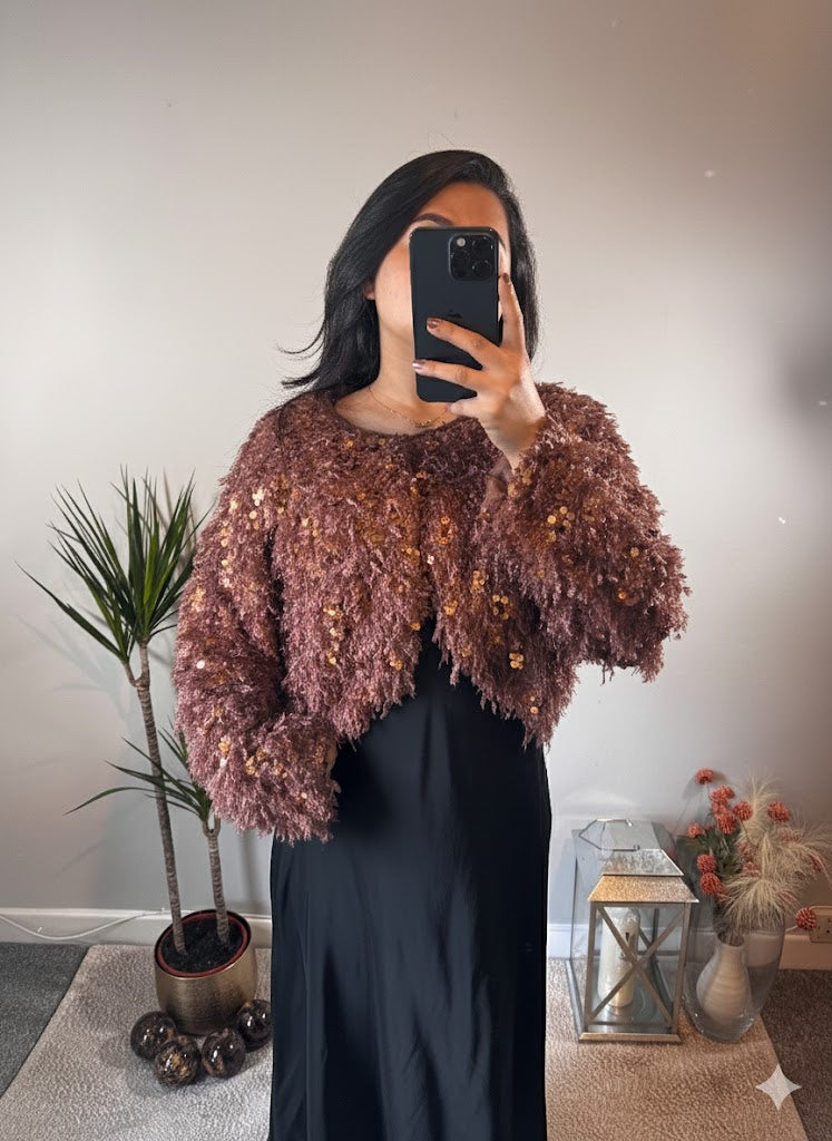 Isabella Sequin Jacket – Coco