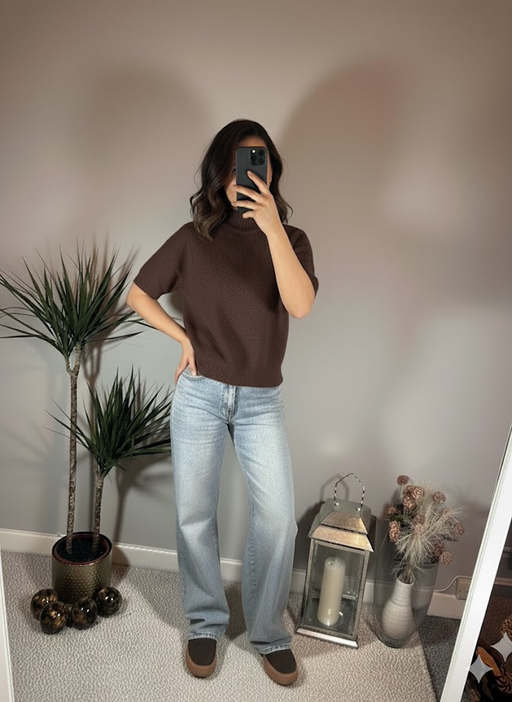 Roya Jumper – Chocolate